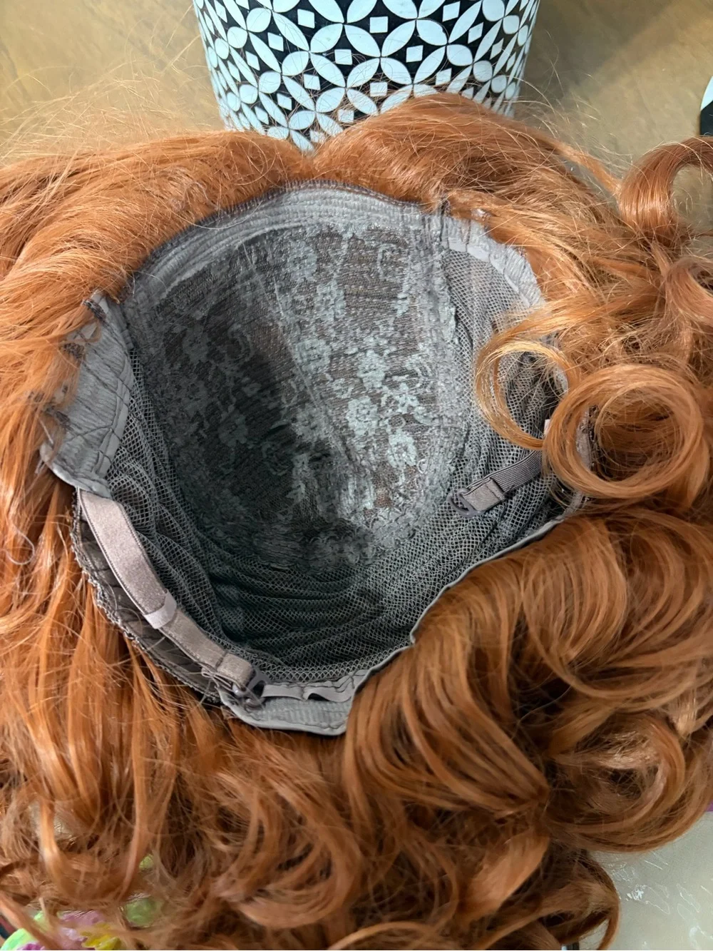 Short Wavy Bob Wig in Copper - Women Hair